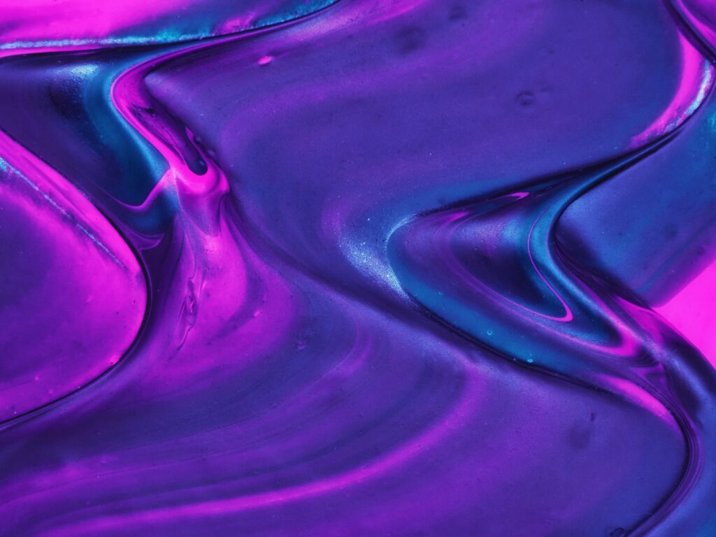 Purple Abstract Art